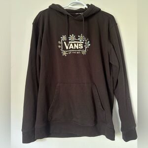 Vans Floral Black Hoodie
